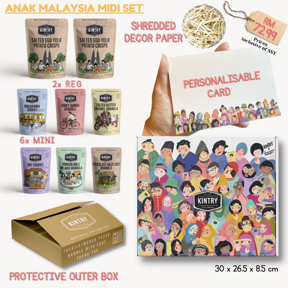 
            
                Load image into Gallery viewer, Anak Malaysia MIDI Gift Box 💝💝 - Kintry
            
        