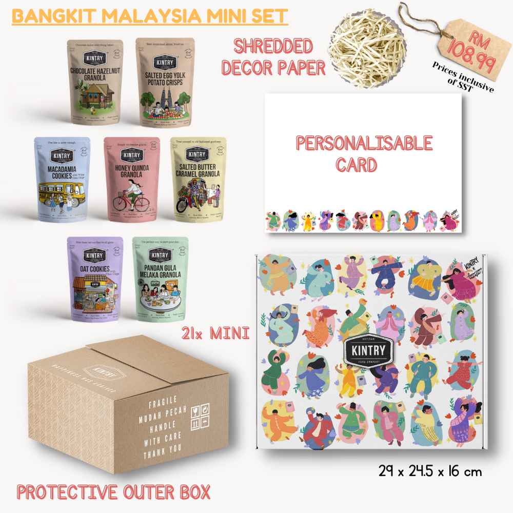 
            
                Load image into Gallery viewer, Bangkit Malaysia MINI Gift Box 🎁 - Kintry
            
        