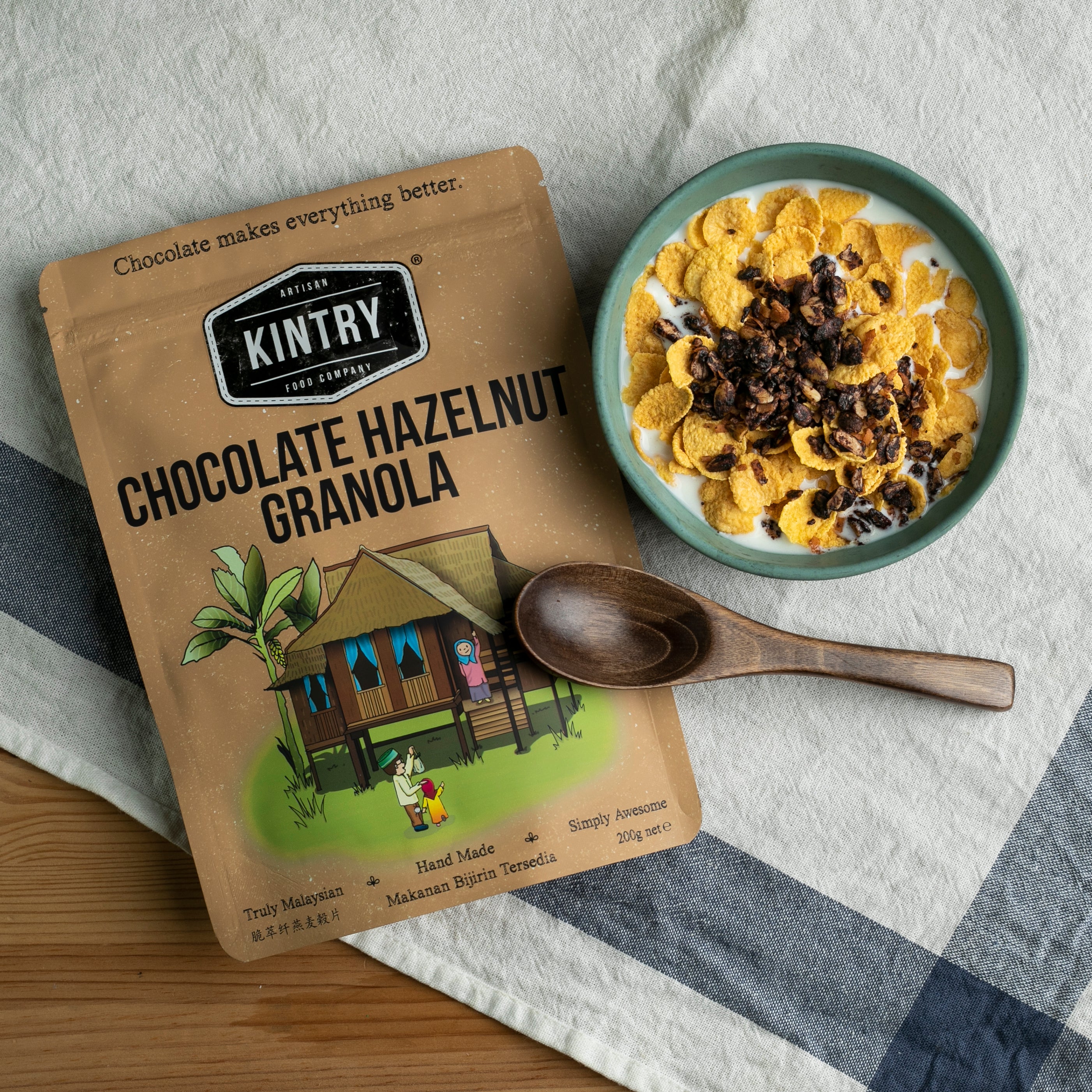 Chocolate Hazelnut Granola Kintry