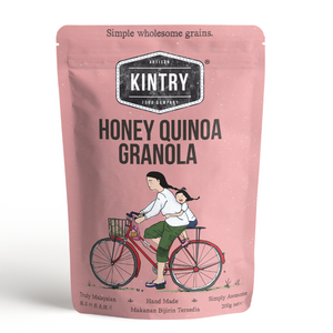 Honey Quinoa Granola -no nuts- - Kintry
