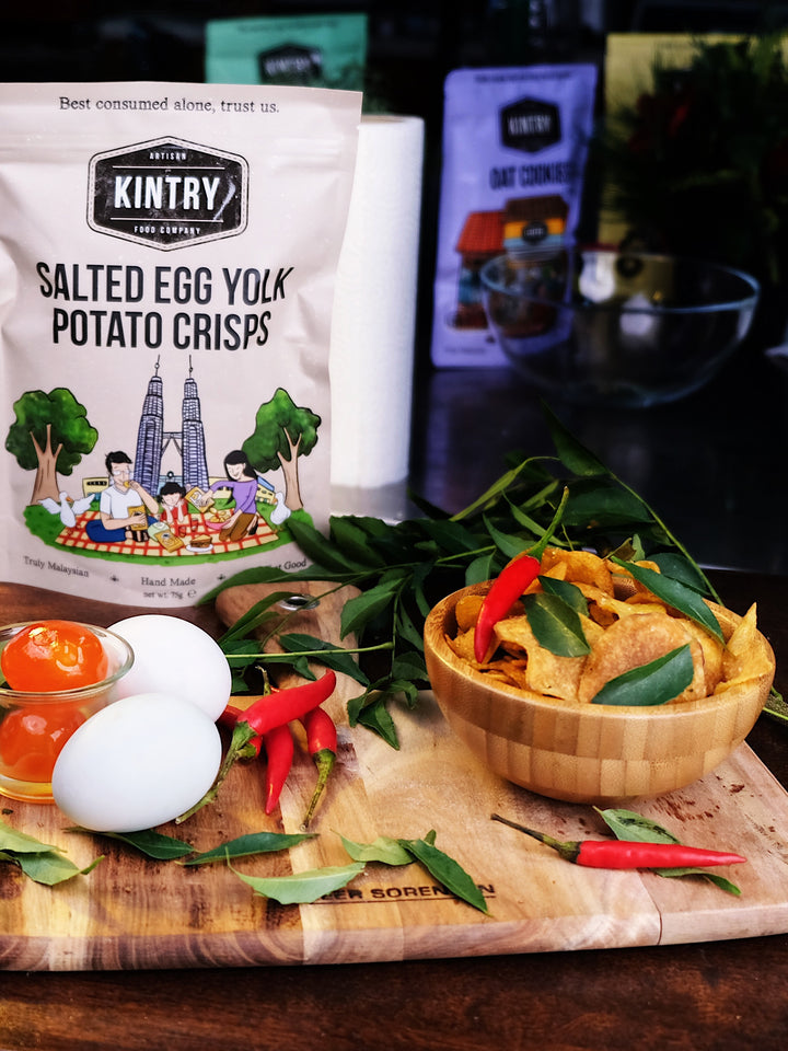Salted Egg Yolk Potato Crisps - Kintry
